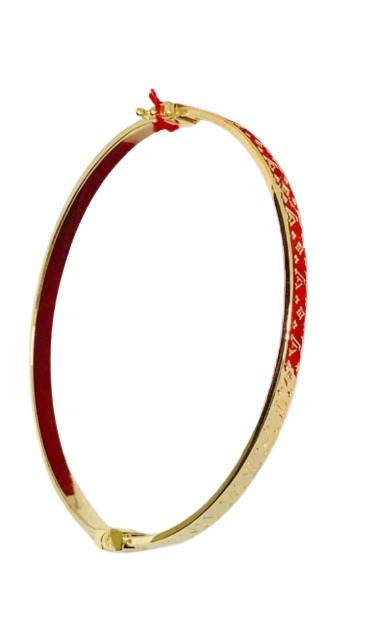 18K Gold Nanogram Bangle