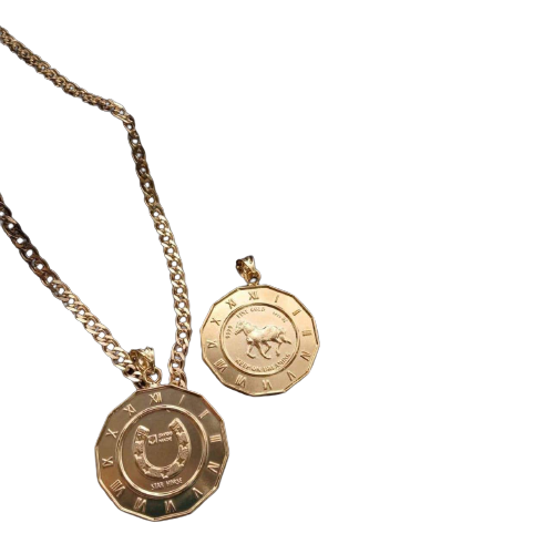 Horse Coin Pendant