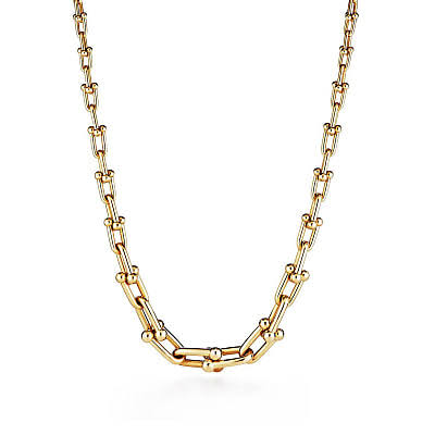 18K Gold Hardware Necklace 21grams