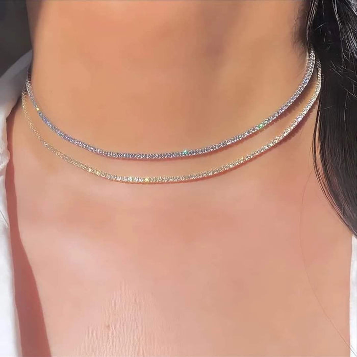 Diamond Tennis Necklace