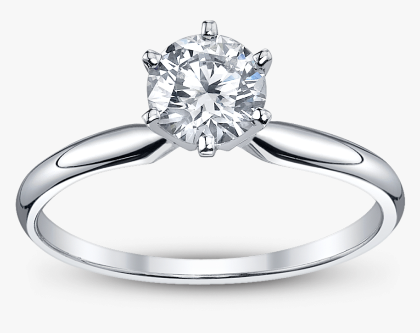 1 Carat Diamond Solitaire Ring Color G