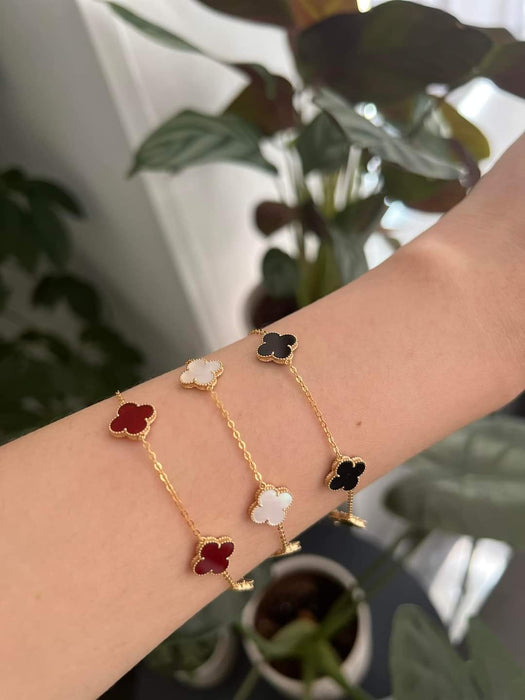 18K Clover Bracelet