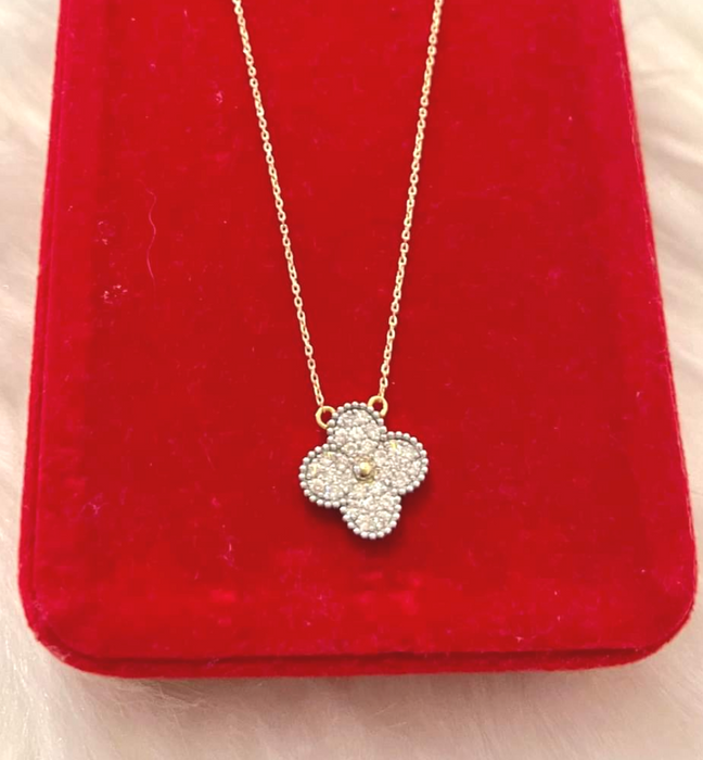 Clover Diamond Necklace